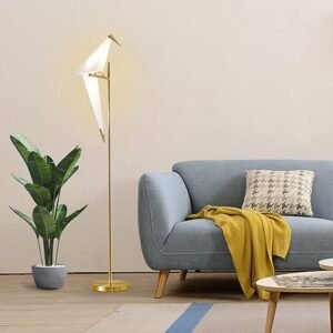 Modern LED Bird Floor Lamp