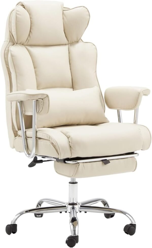 Big and Tall Office Chair with Foot Rest