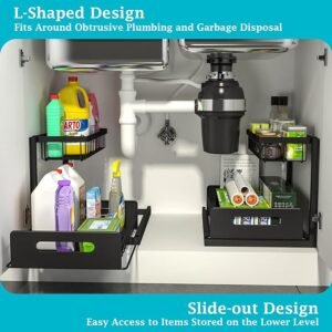 REALINN Under Sink Organizer and Storage