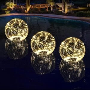 Floating Pool Lights Solar Powered