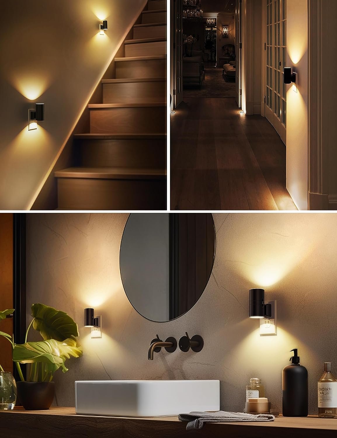 Modern Night Lights Plug into Wall