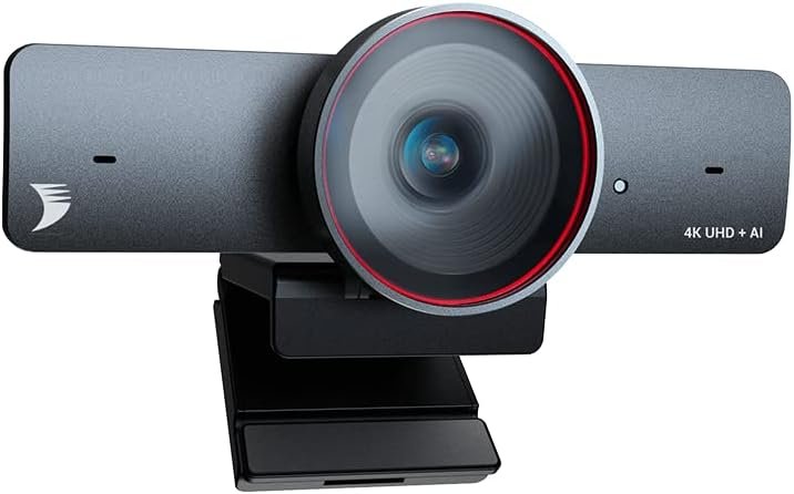 4K Webcam with AI Tracking